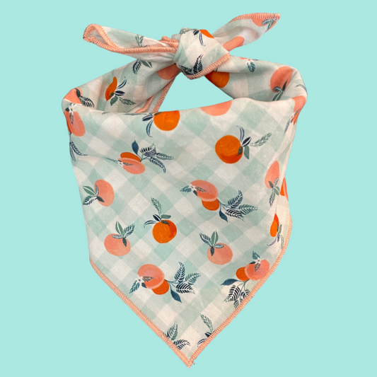 Peaches Dog Bandana