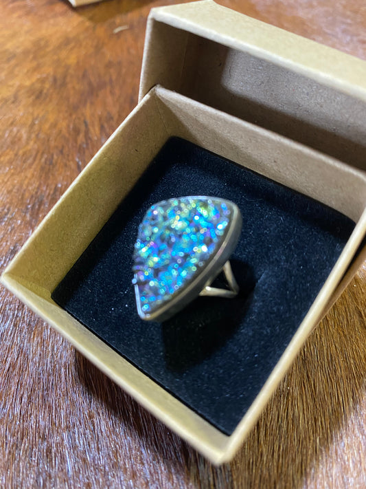 Peacock Bornite .925 Sterling Silver Rings