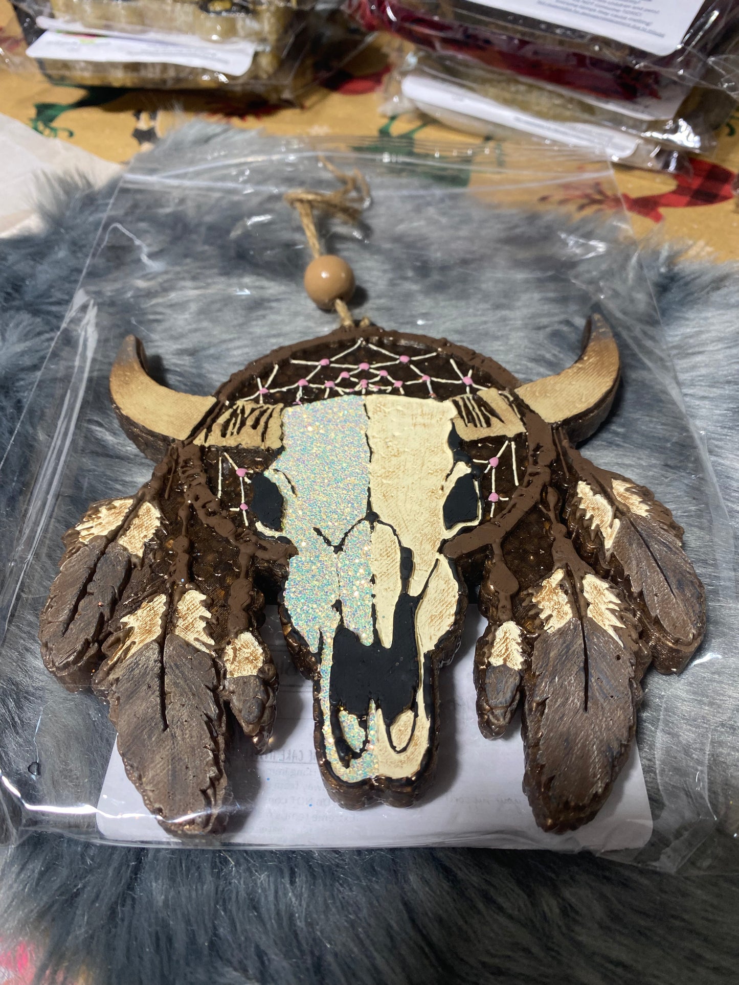 Longhorn Dream Catcher Freshie