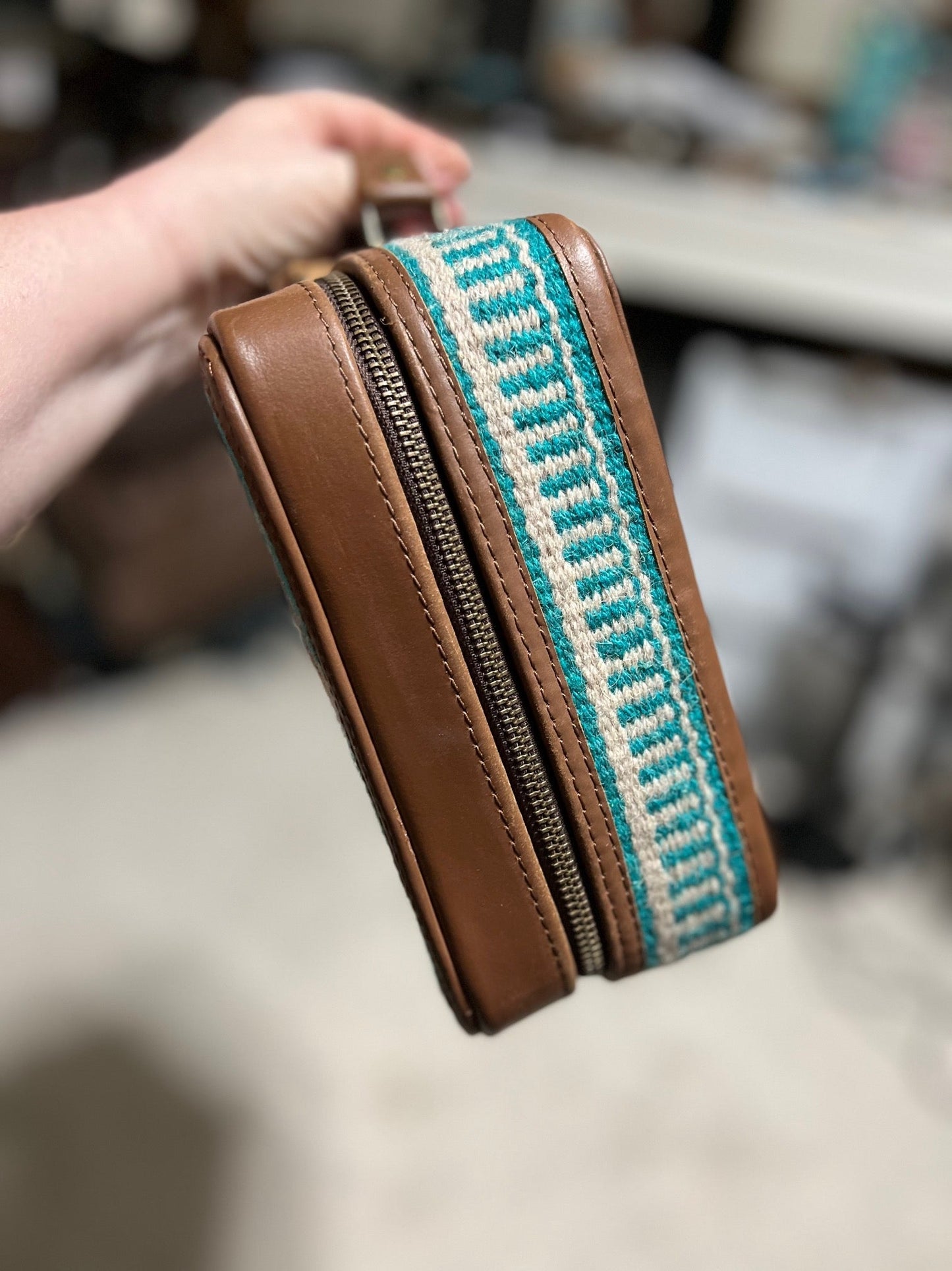 Saddle Bag Western Inspired Jewelry Travel Storage Box