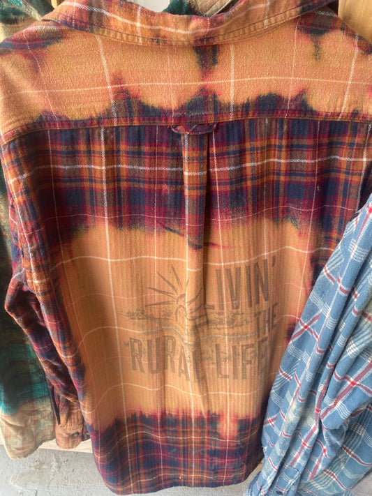 Living the Rural Life Flannel
