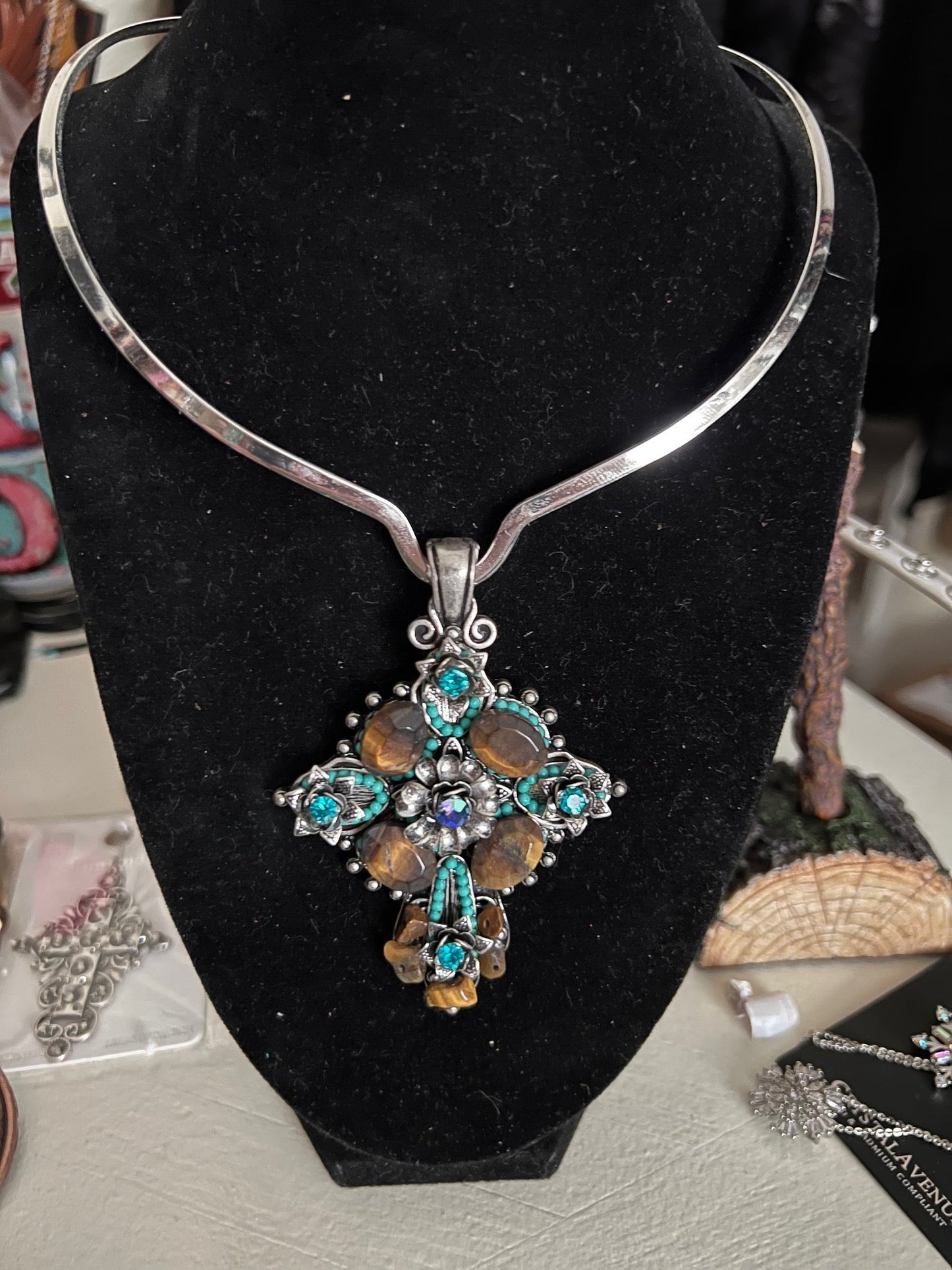 Chunky Fashion Turquoise Pendant