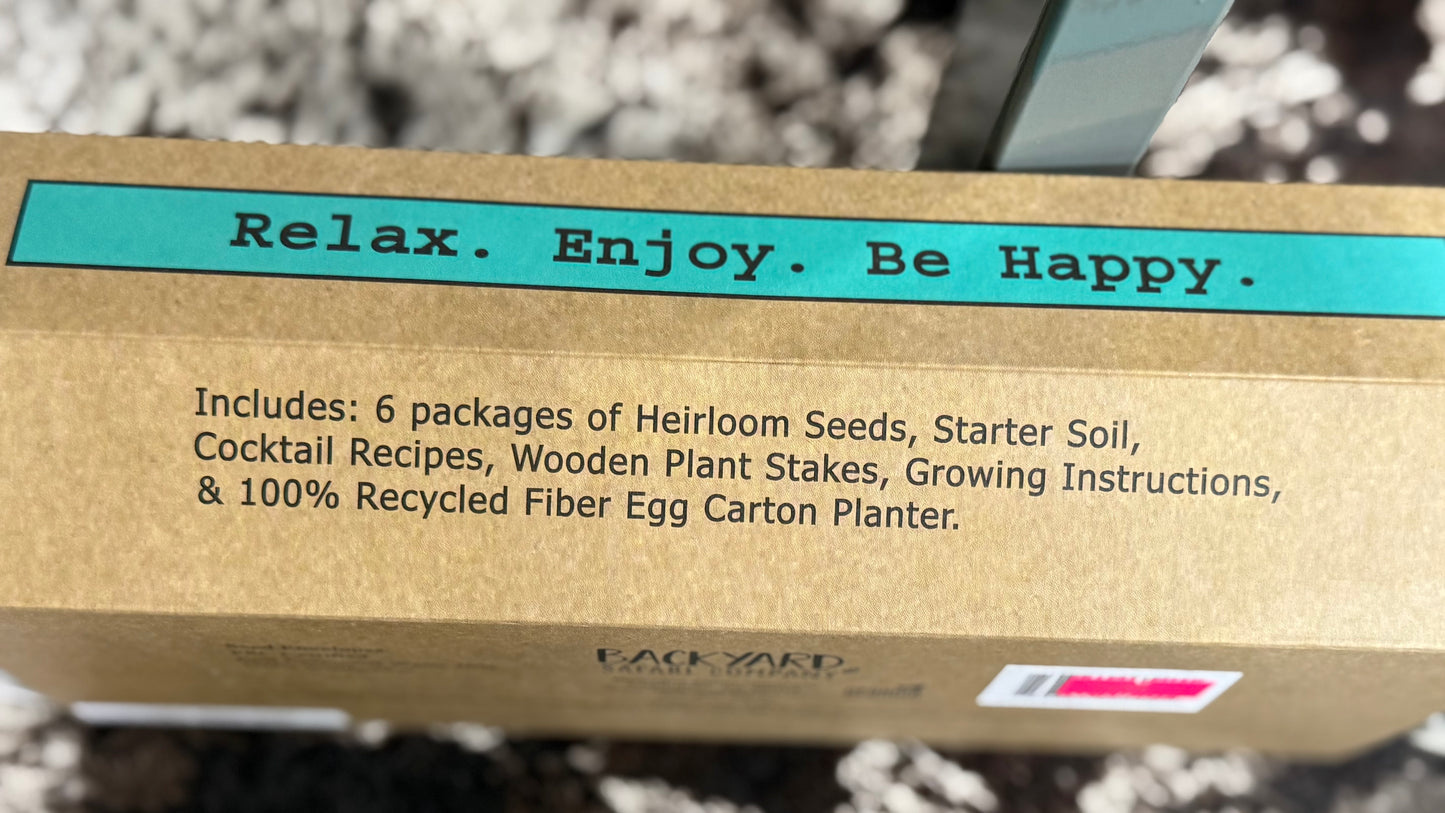 Heirloom Fun Starter Garden Kits with Everything you need to get started
