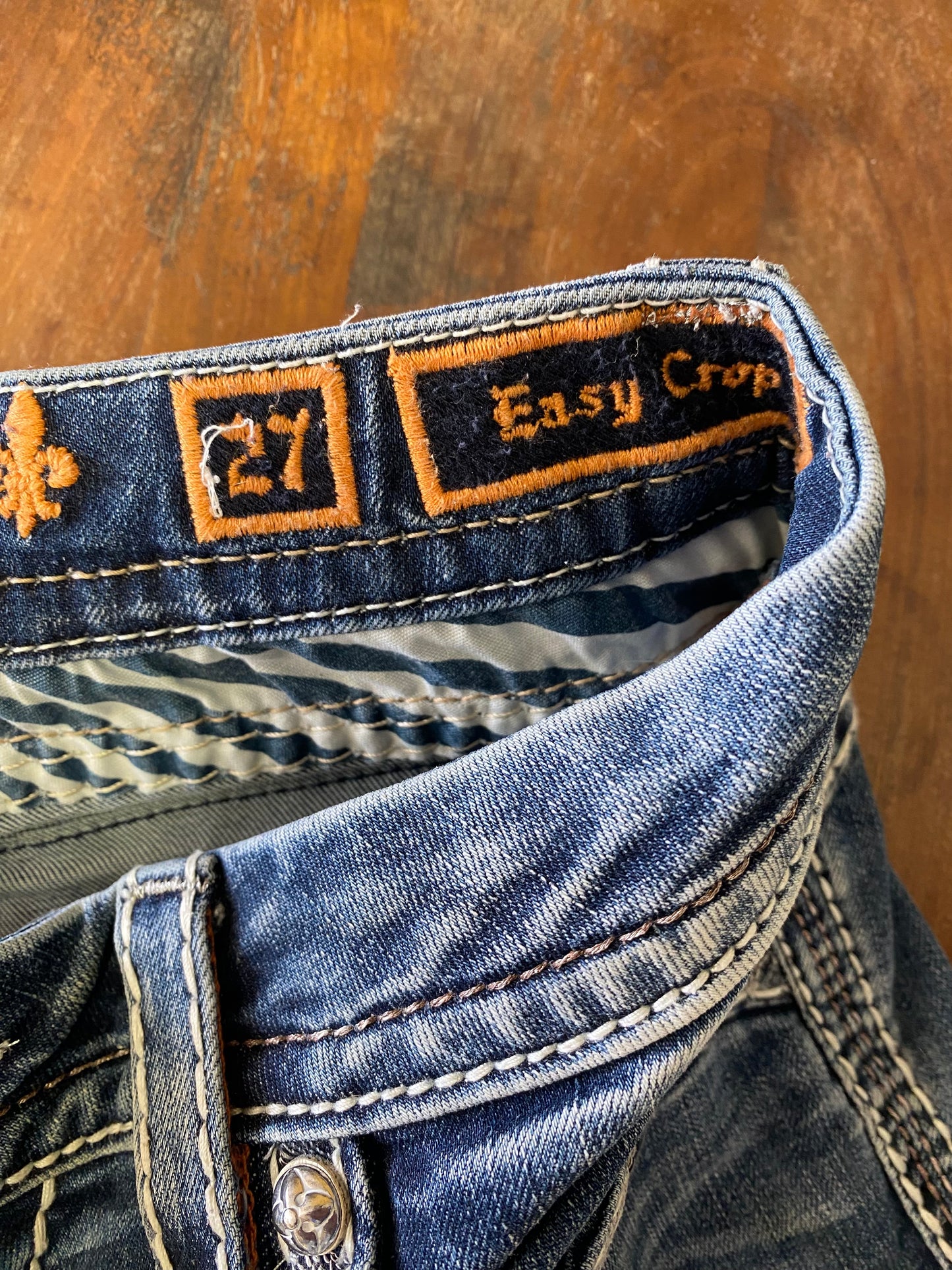 Rock Revival Easy Crop Jeans