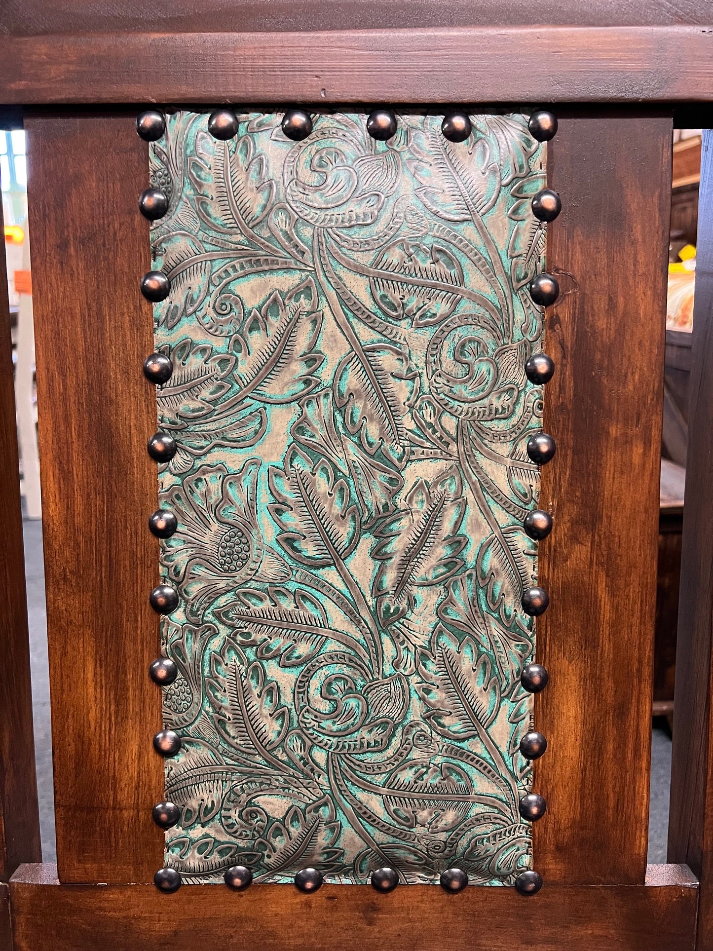 Gran Hacienda Chair with Tooled Leather