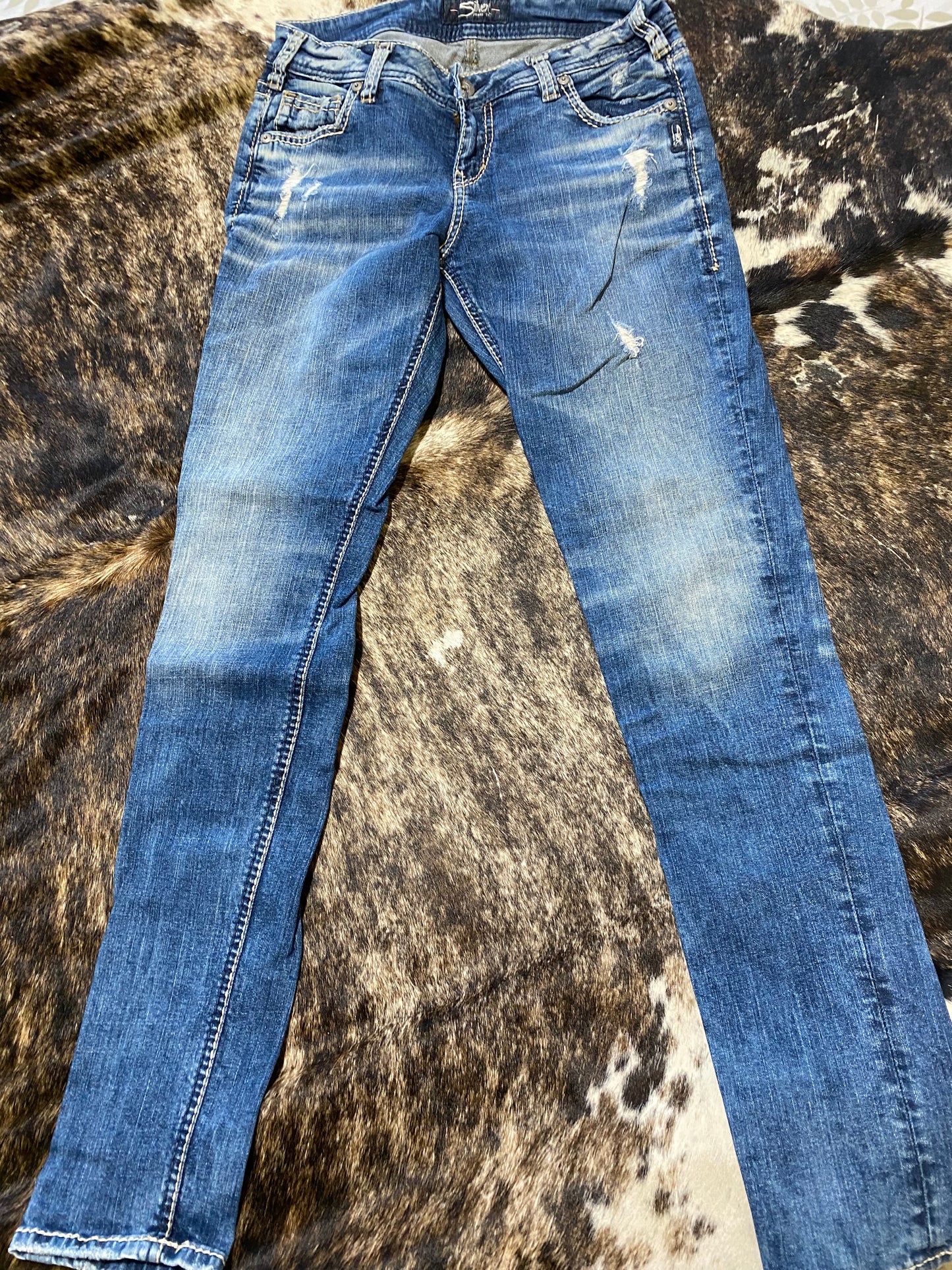 Silver Consignment Jeans