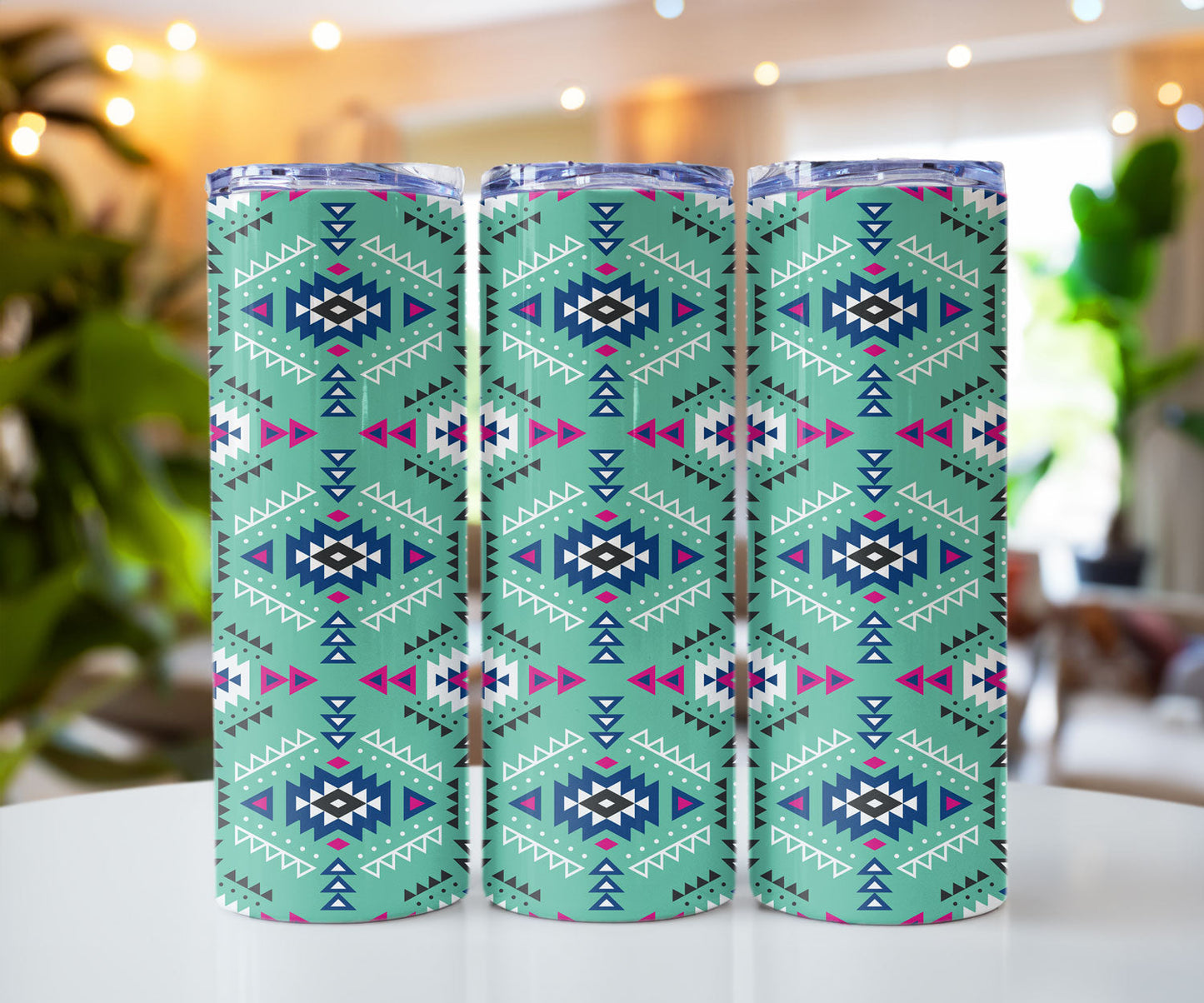 Southwest Style Stainless Steel Tumblers 20 oz