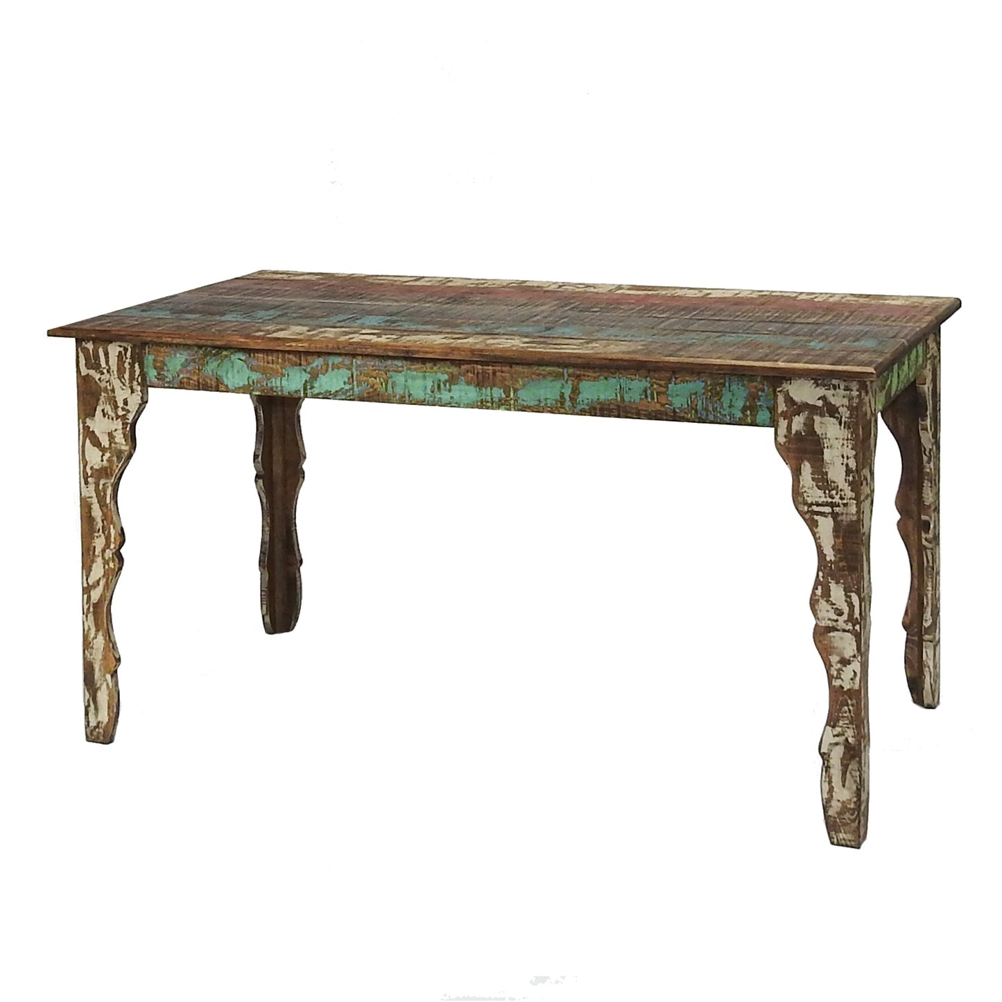 Cabana 5' Rustic Dining Table and 4 Cabana Rustic Chair