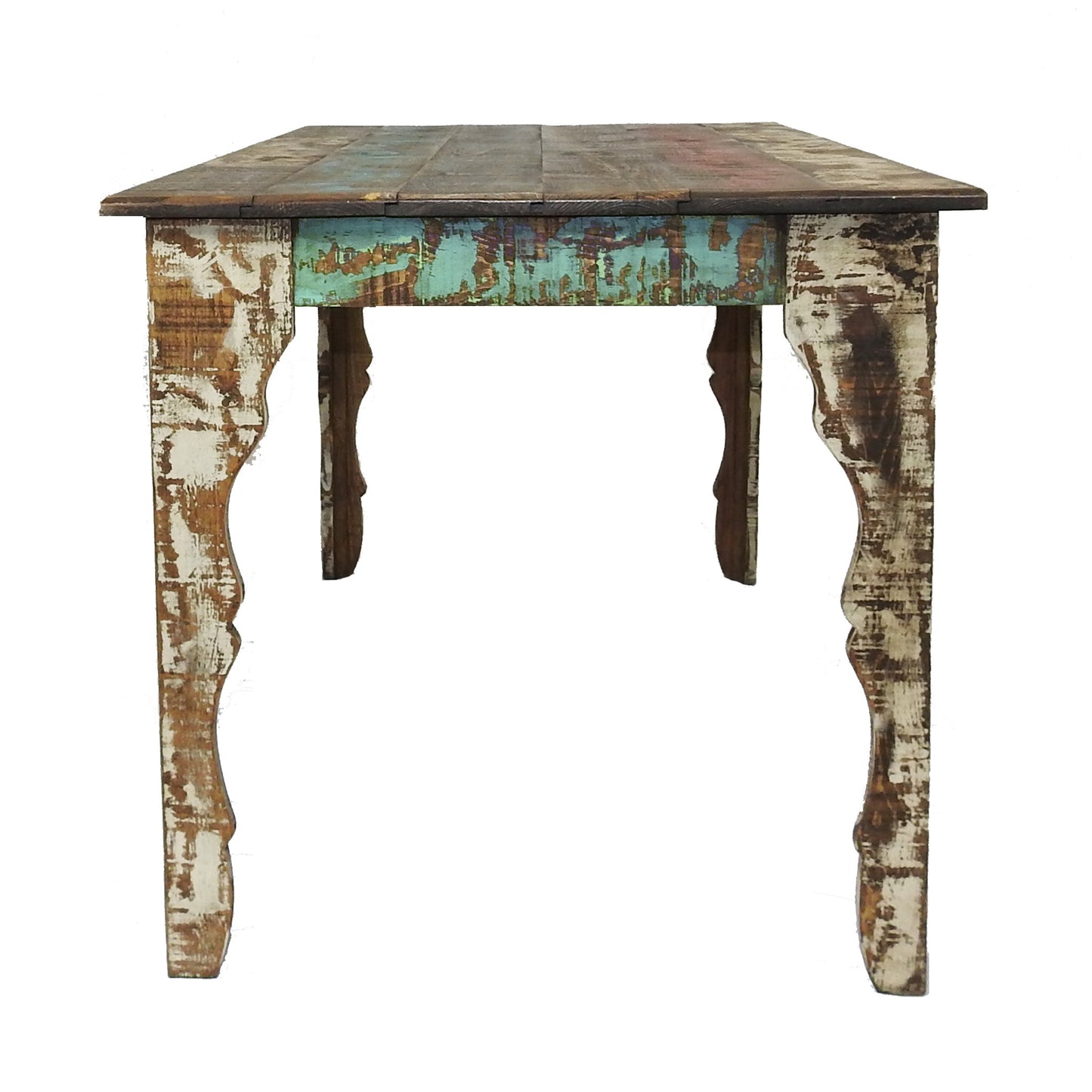 Cabana 5' Rustic Dining Table and 4 Cabana Rustic Chair