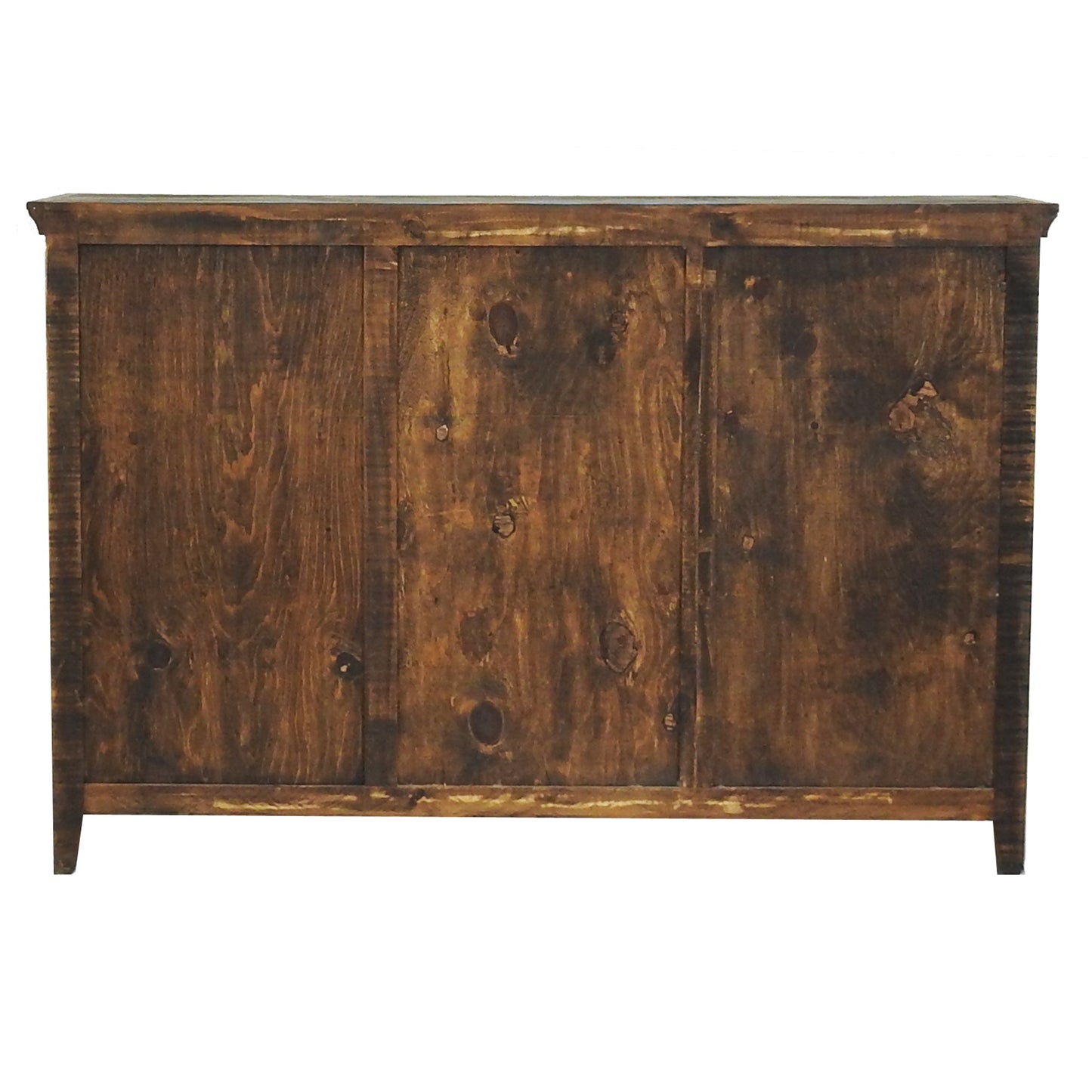 Cabana Large Rustic Glass Cabinet Buffet