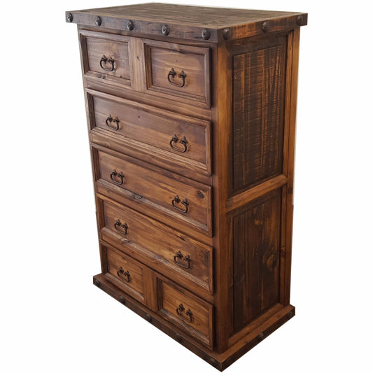 Oasis Chest of Drawers Rustic Dresser