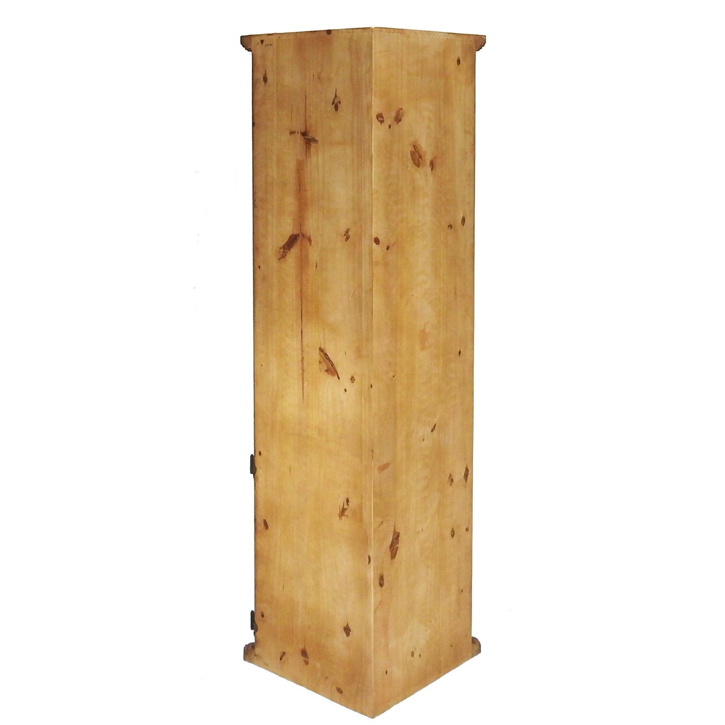 Traditional Small Corner Rustic Bookcase Cabinet