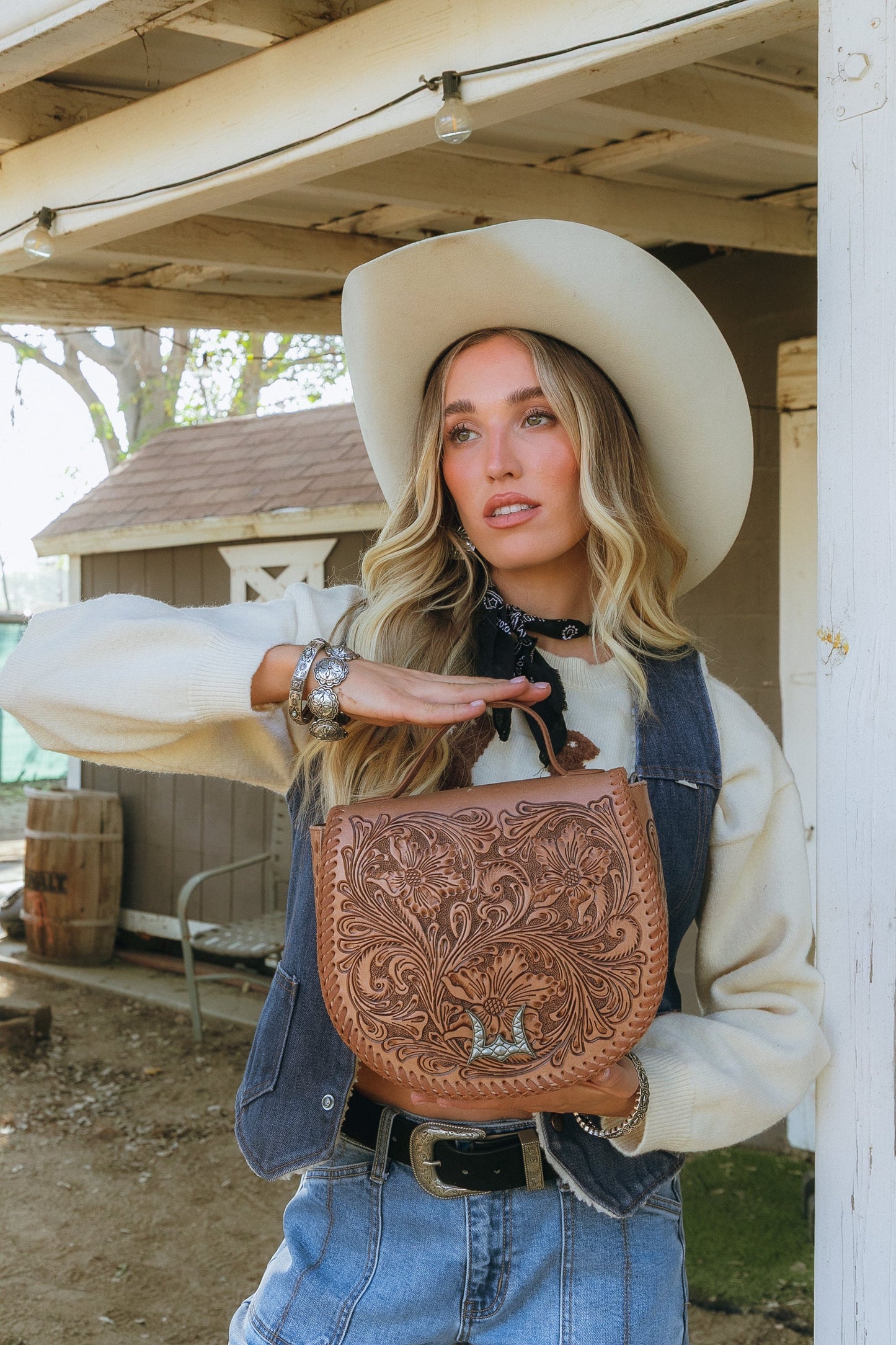 Grace Saddle Bag