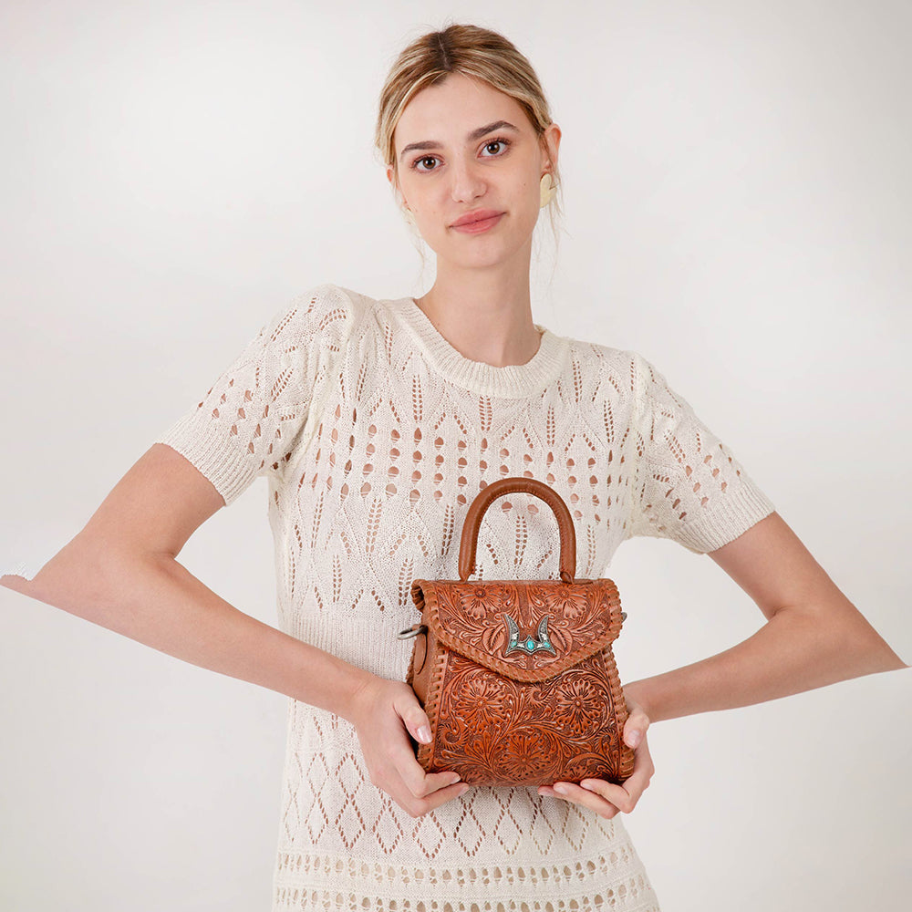 Loyal West Leon Mini Handle Purse