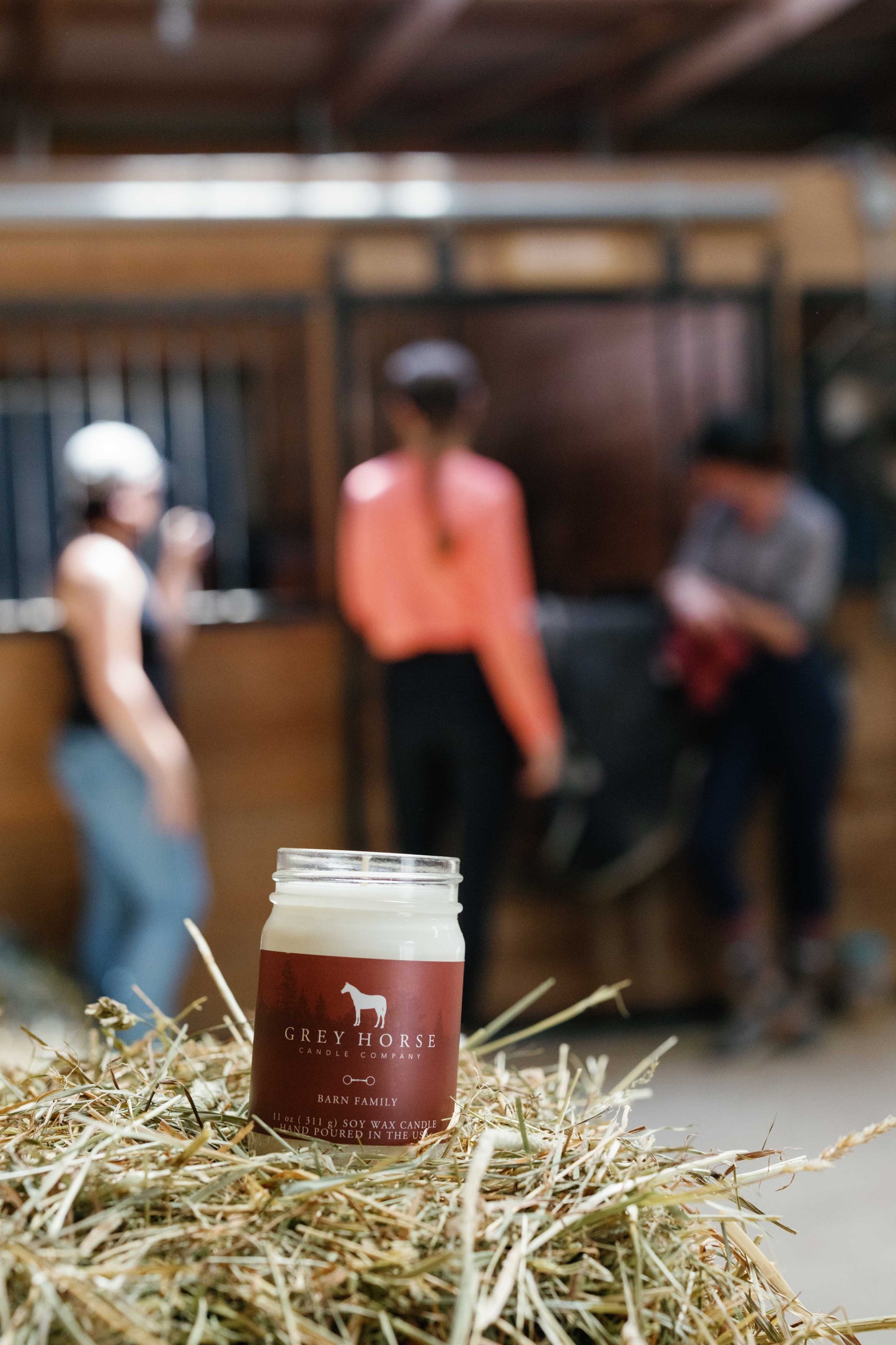 Barn Family by Grey Horse Candle Co
