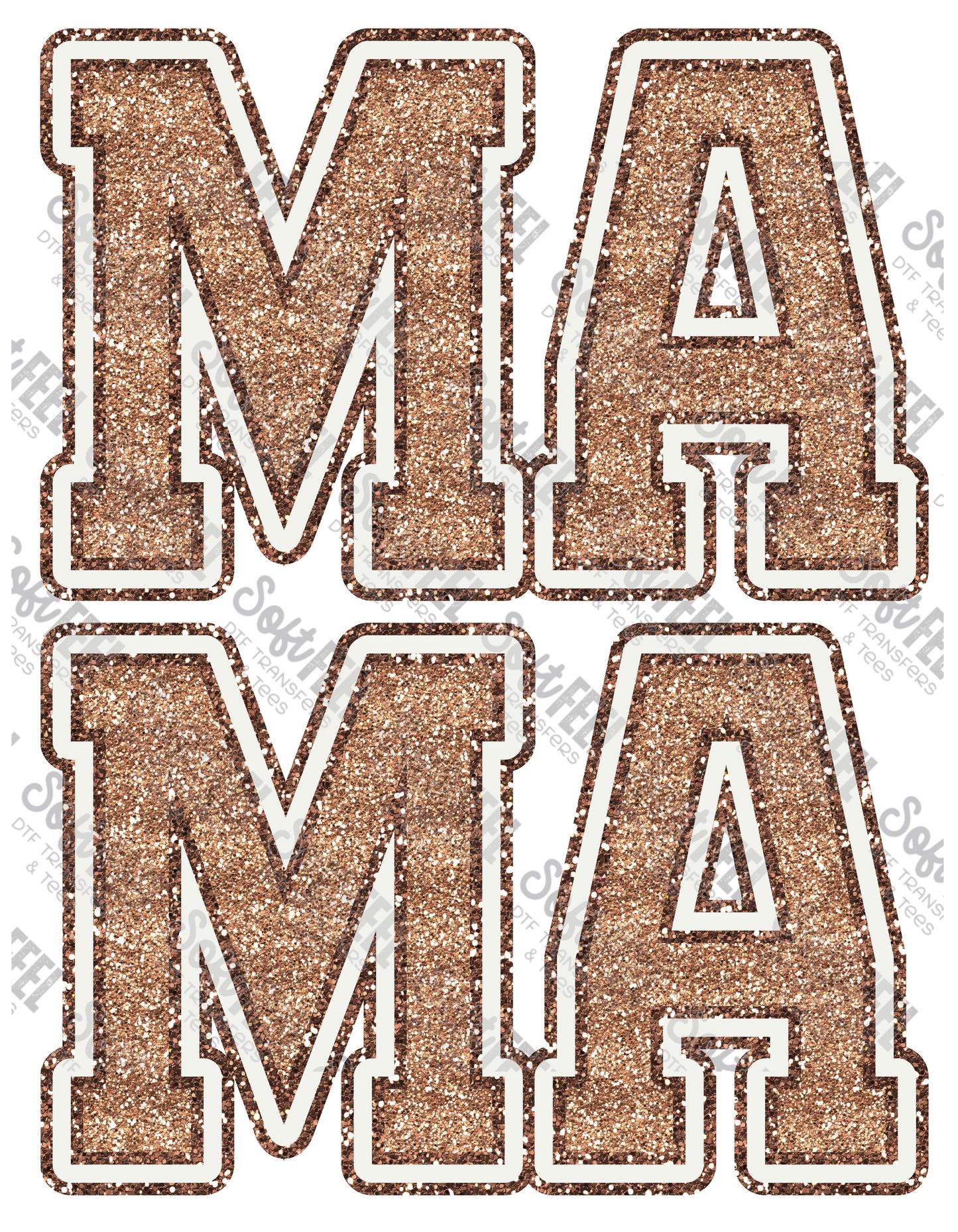 Mama Brown - Women's - Direct To Film Transfer / DTF - Heat Press Clothing Transfer