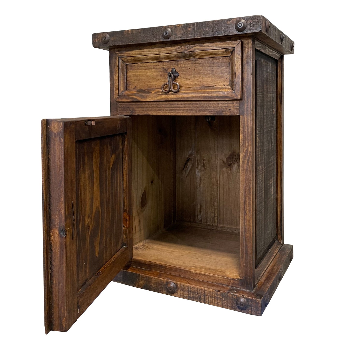 Oasis Small Rustic Nightstand
