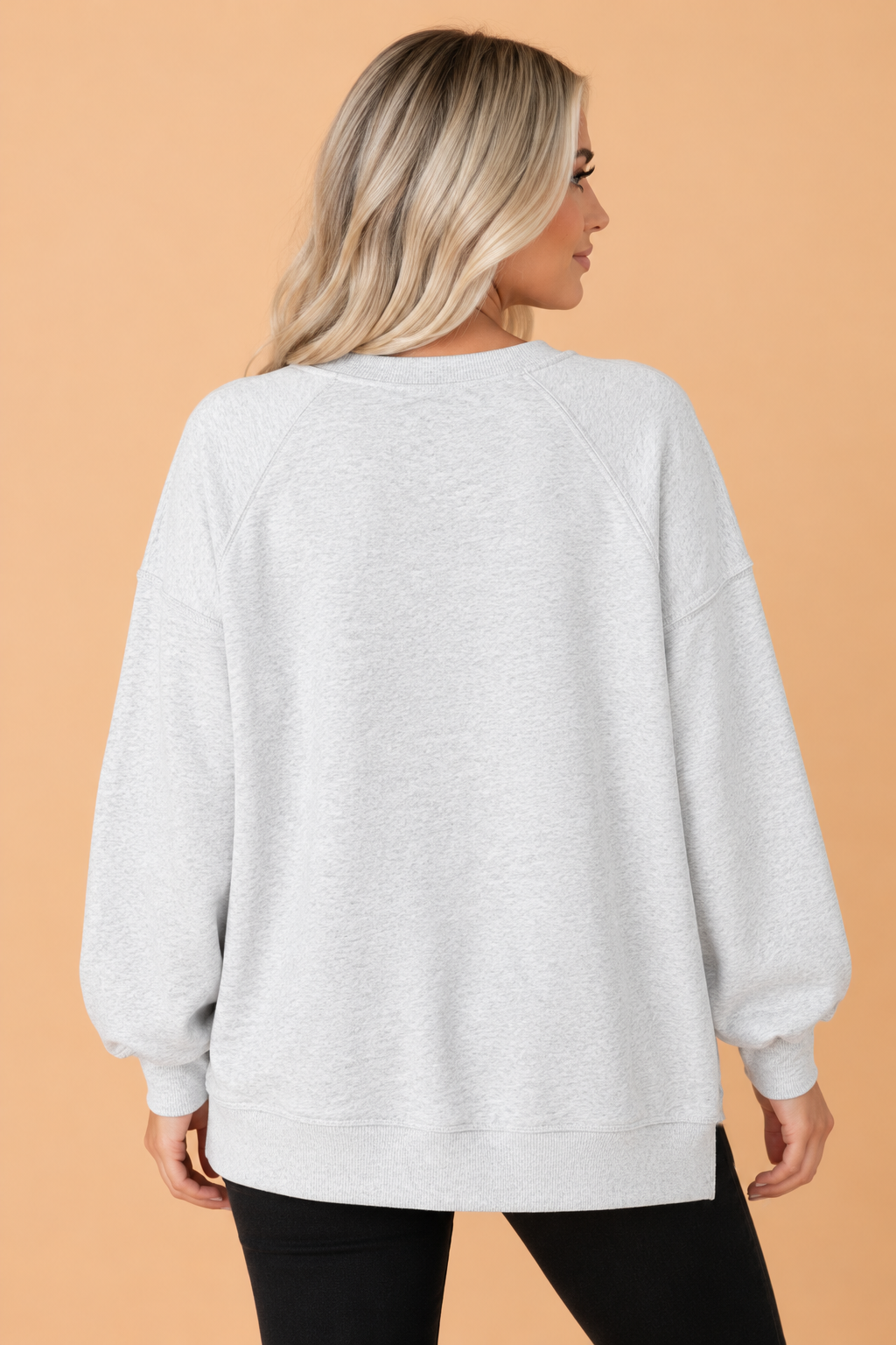 Christmas Merry Embroidered Pullover Sweatshirt