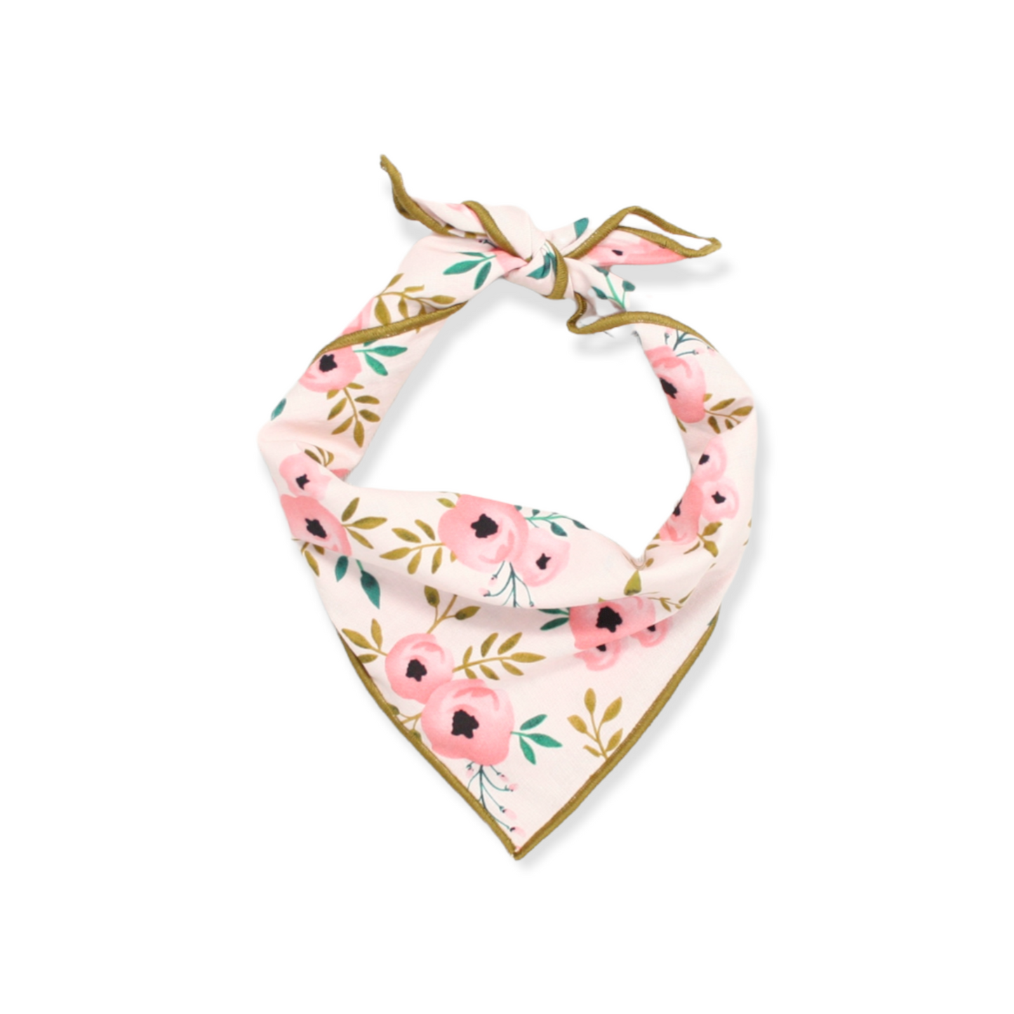 Pink Watercolor Dog Bandana