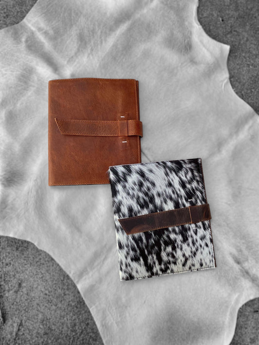 Grain Leather Book Cover