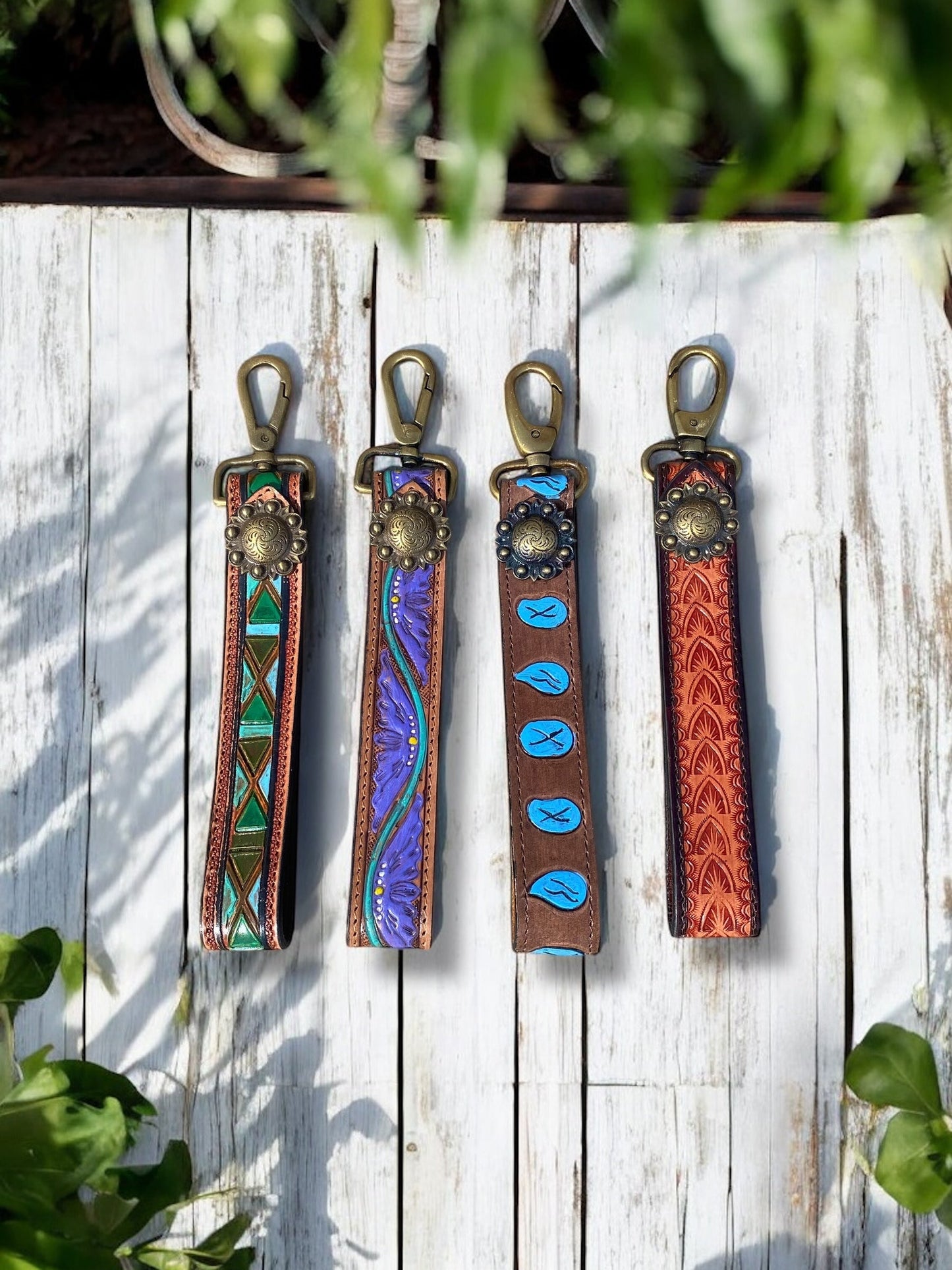 Tooled Keychains - 4 Designs
