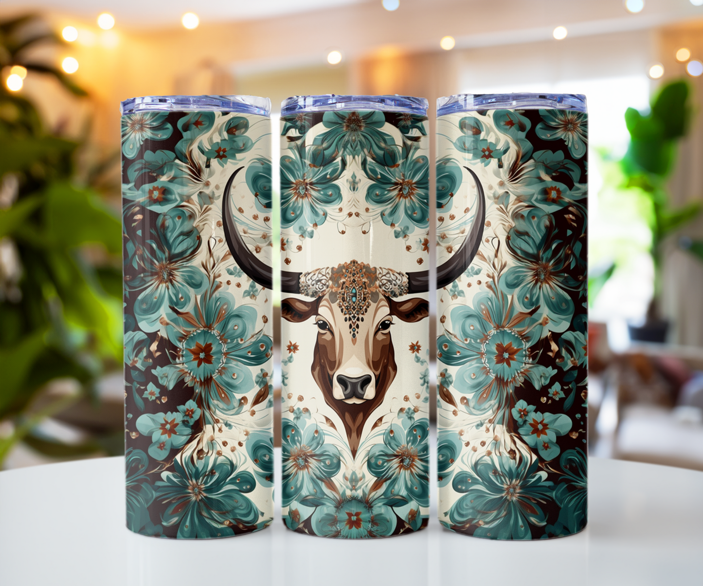 Western Themed 20oz Skinny Tumblers Part3