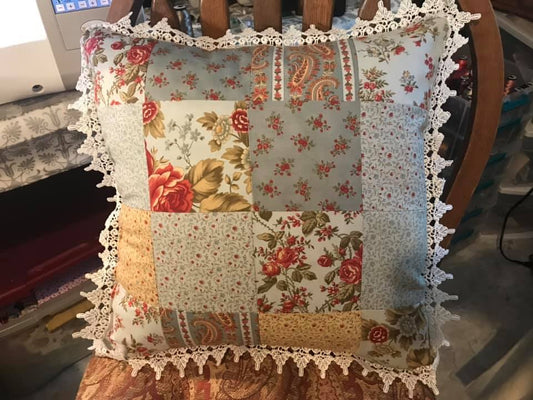 Riley Blake Quilted 18 X 18 Pillow