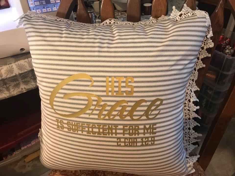 Riley Blake Quilted 18 X 18 Pillow