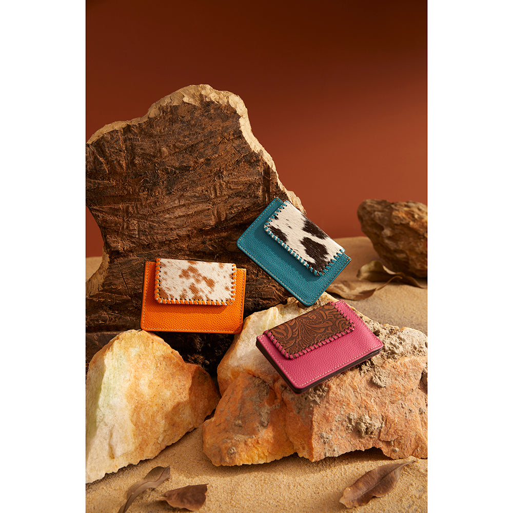 Brite Canyon Credit Card Holder in Orange