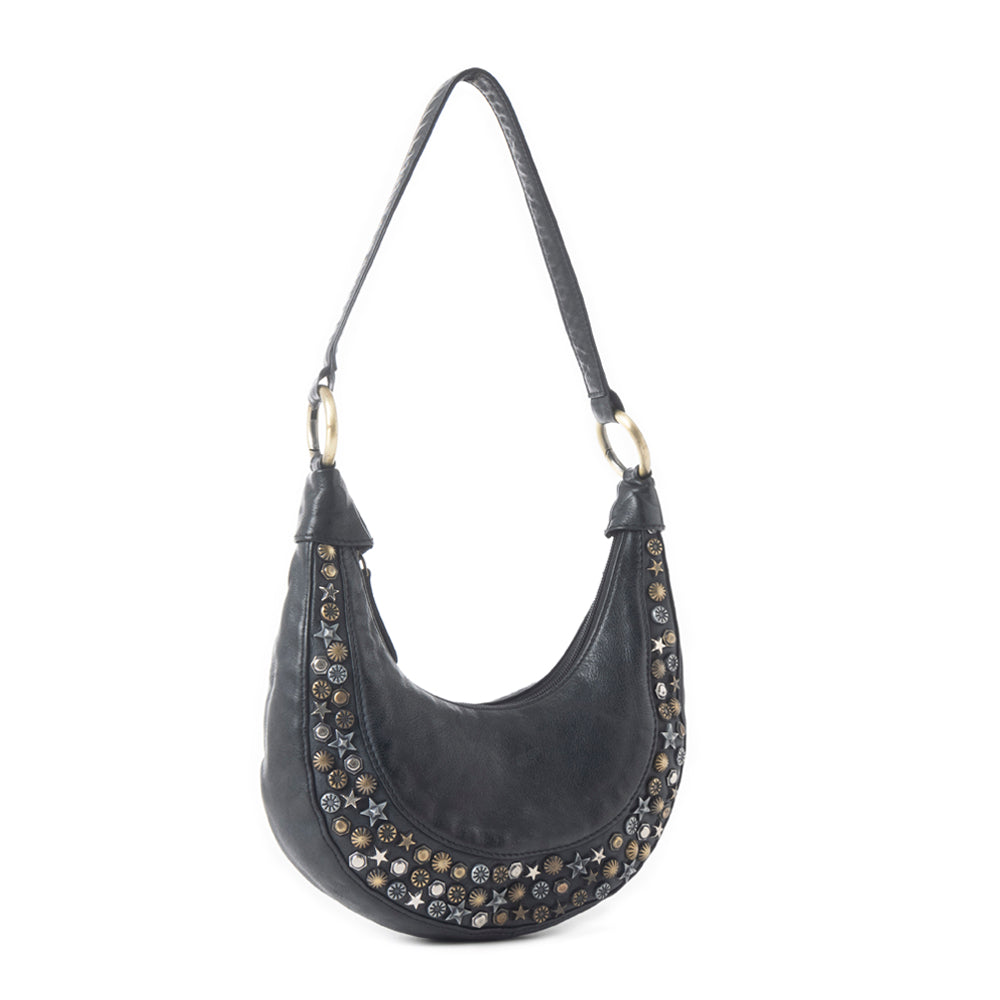 Myra Midnight Mesa Shoulder Bag in Dusty Onyx
