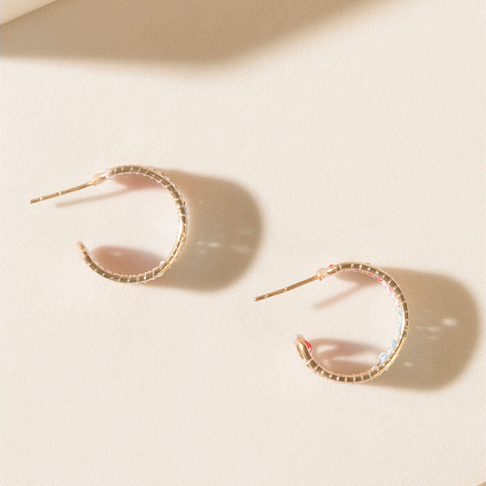 Myra Republic Rosie Earrings in Sunny Cherry