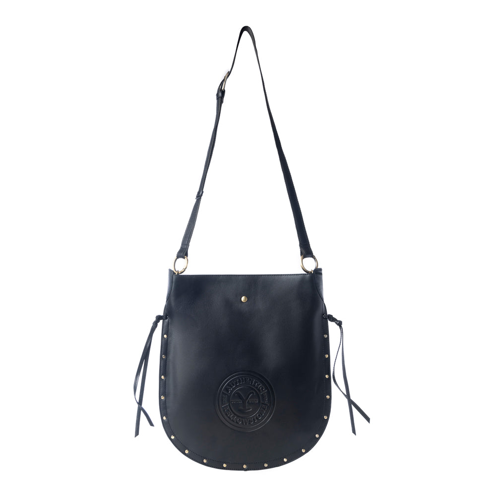 Yellowstone Ash Frontier Studded Leather Bag