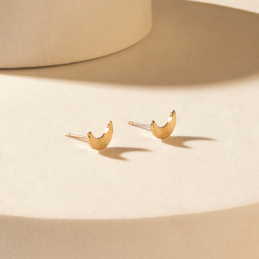 Myra Moonbeam Earrings Set in Silver Shine