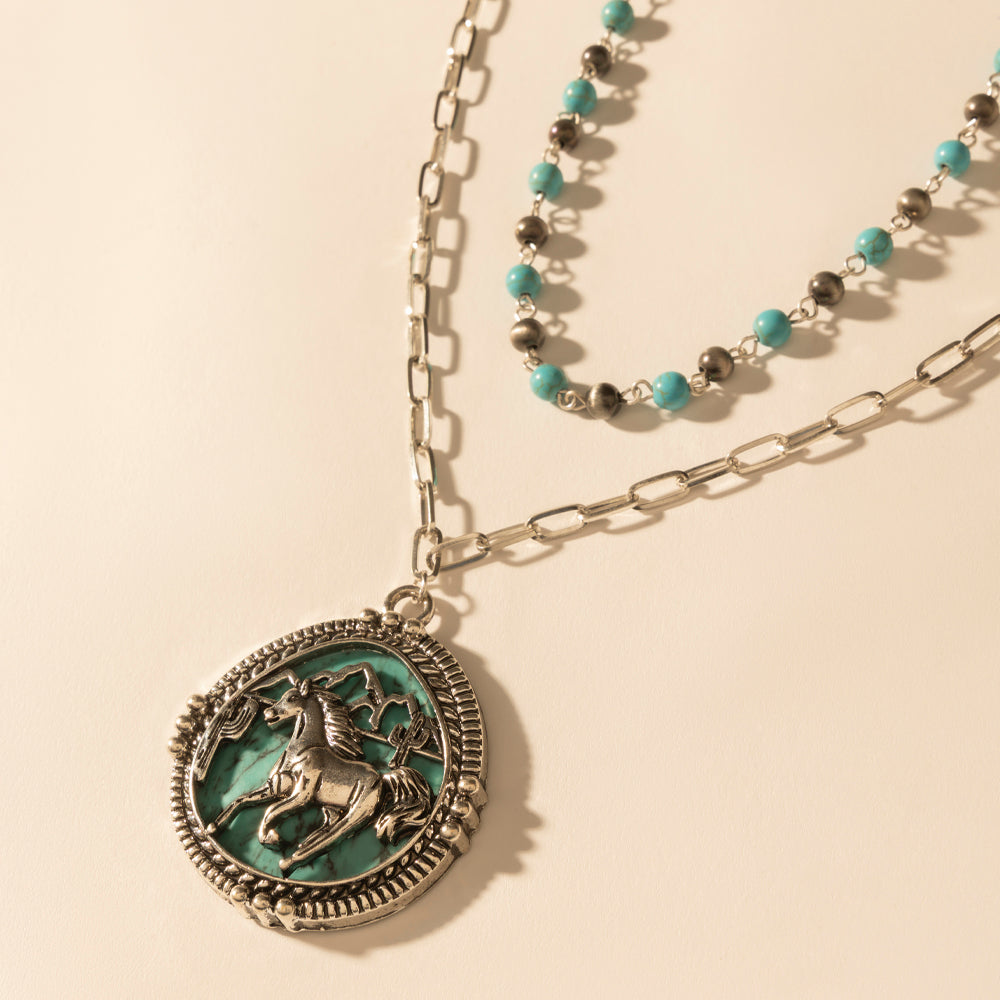 Myra The Lone Rider Chain in Turquoise