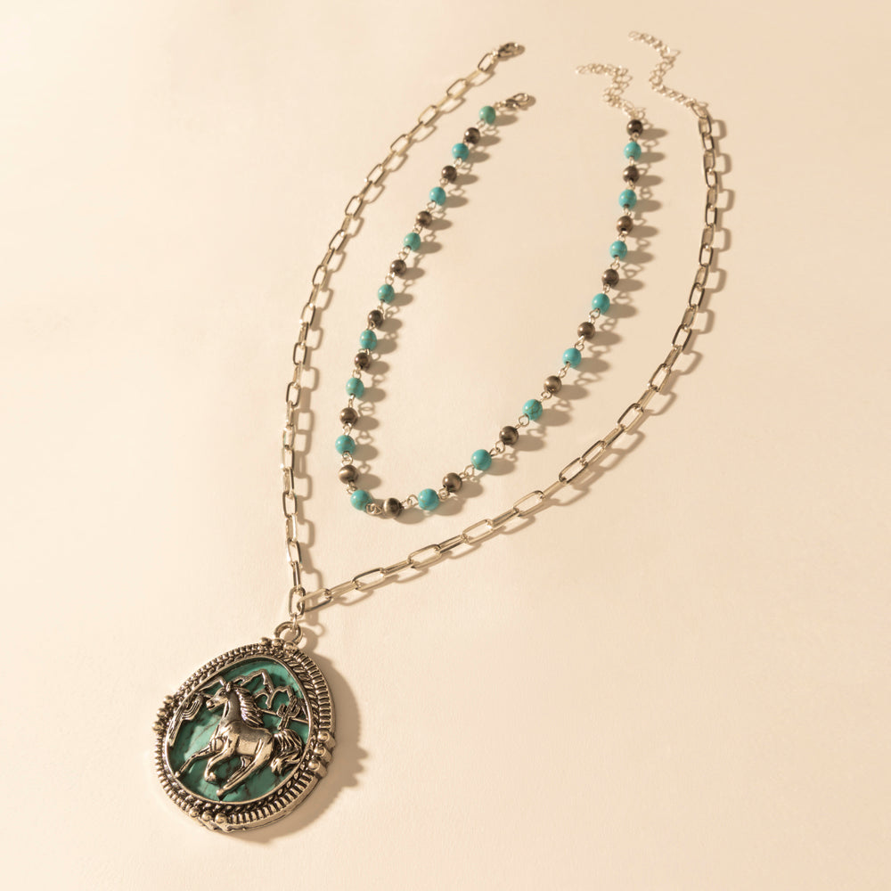 Myra The Lone Rider Chain in Turquoise