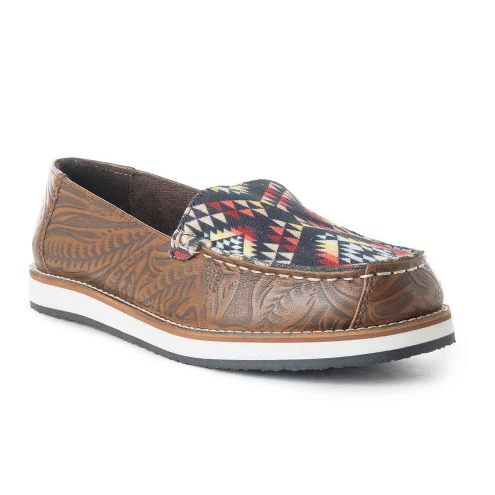 Embossed Footing Sneakers