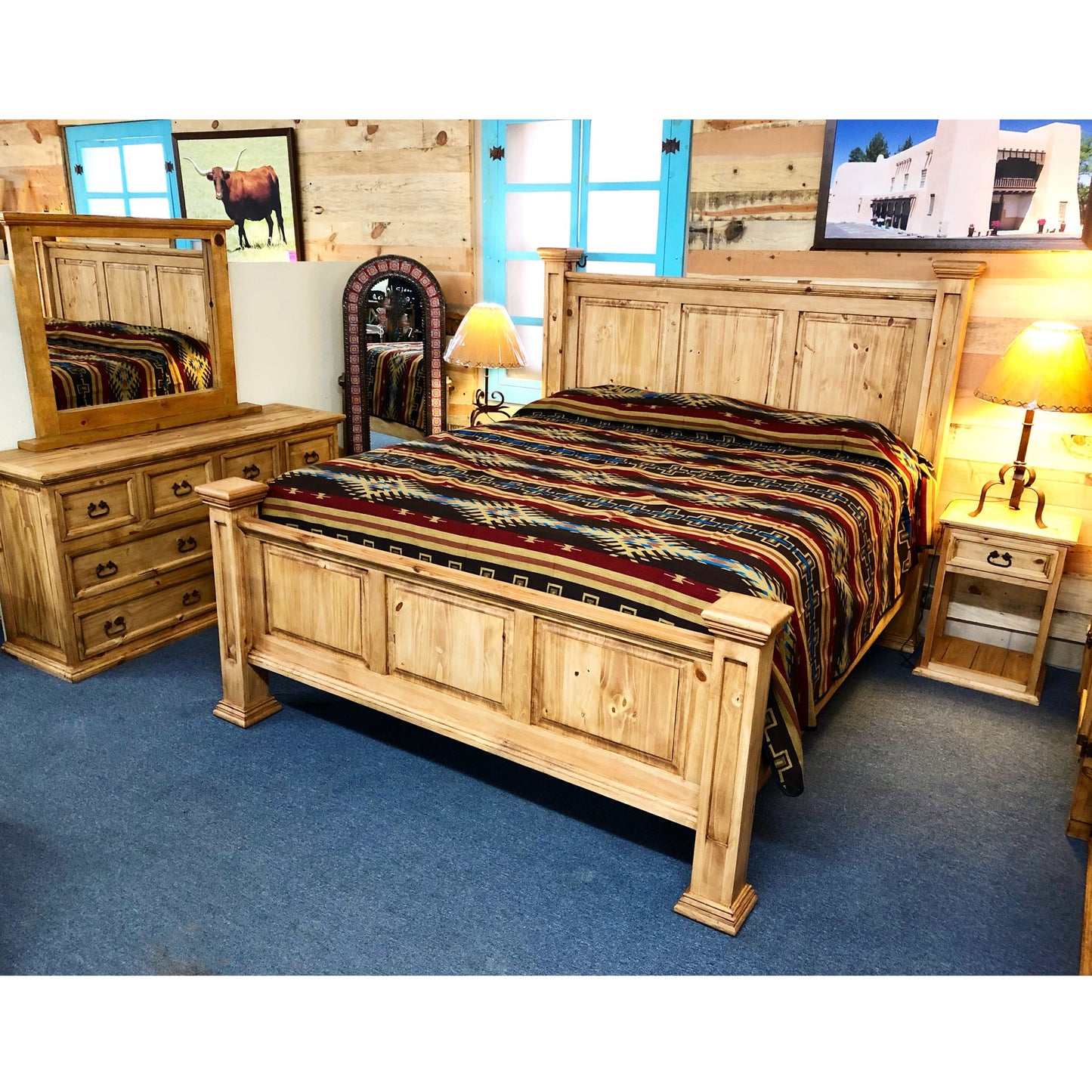 Santa Rita Rustic Bed