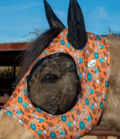 Lycra Fly Mask- Howdy