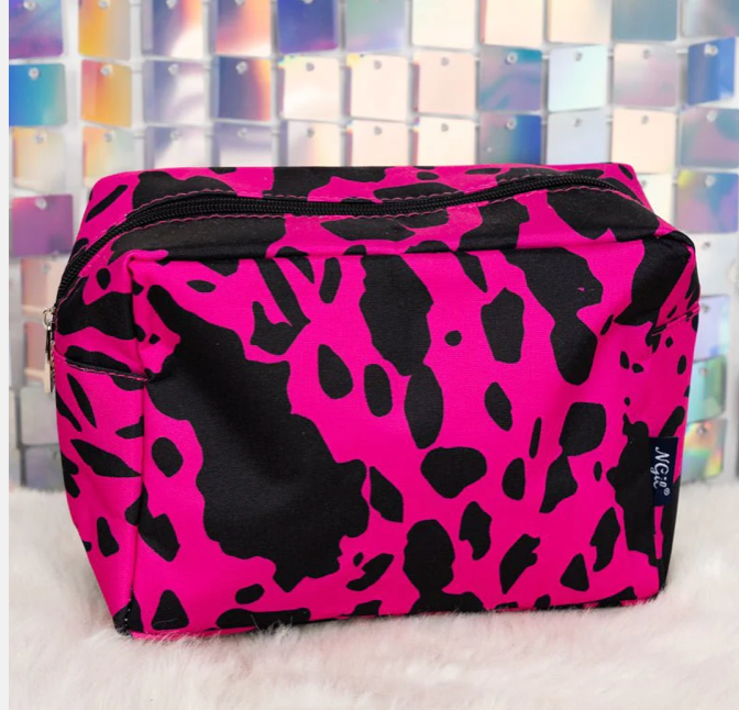 Hot Pink Milkin' it Cosmetic Case