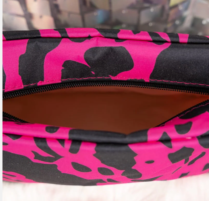 Hot Pink Milkin' it Cosmetic Case