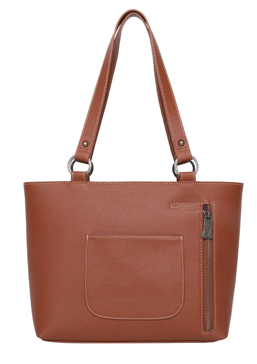 Trinity Ranch Hair on hide Cowhide Concealed Carry Tote