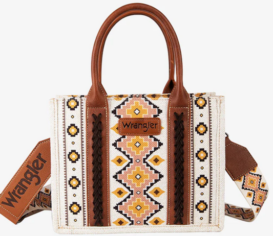 Wragler Southwestern Crossbody Tote Bag