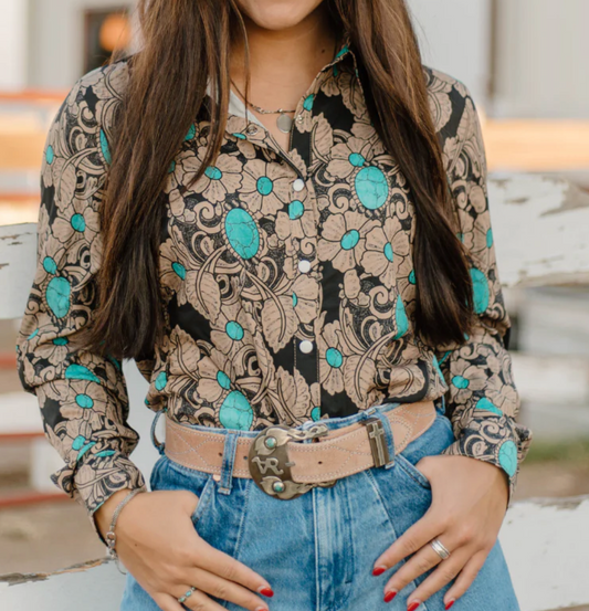 Tattoos on this Town Button Up
