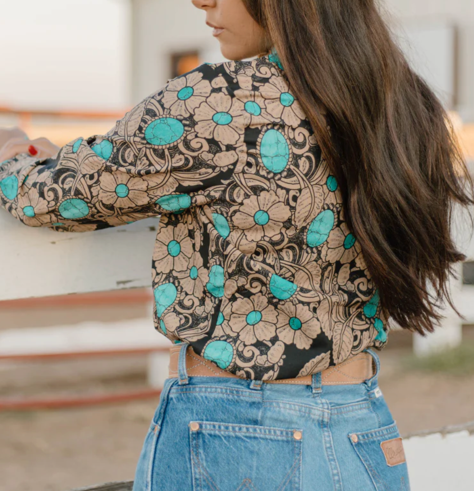 Tattoos on this Town Button Up
