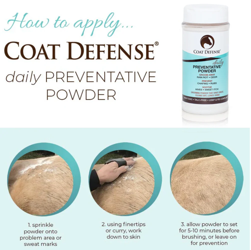 Coat Defense Daily Preventative Powder 16 Oz Refillable