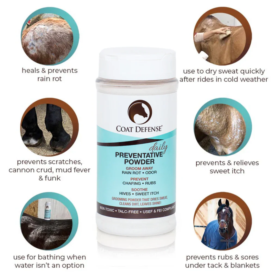 Coat Defense Daily Preventative Powder 16 Oz Refillable
