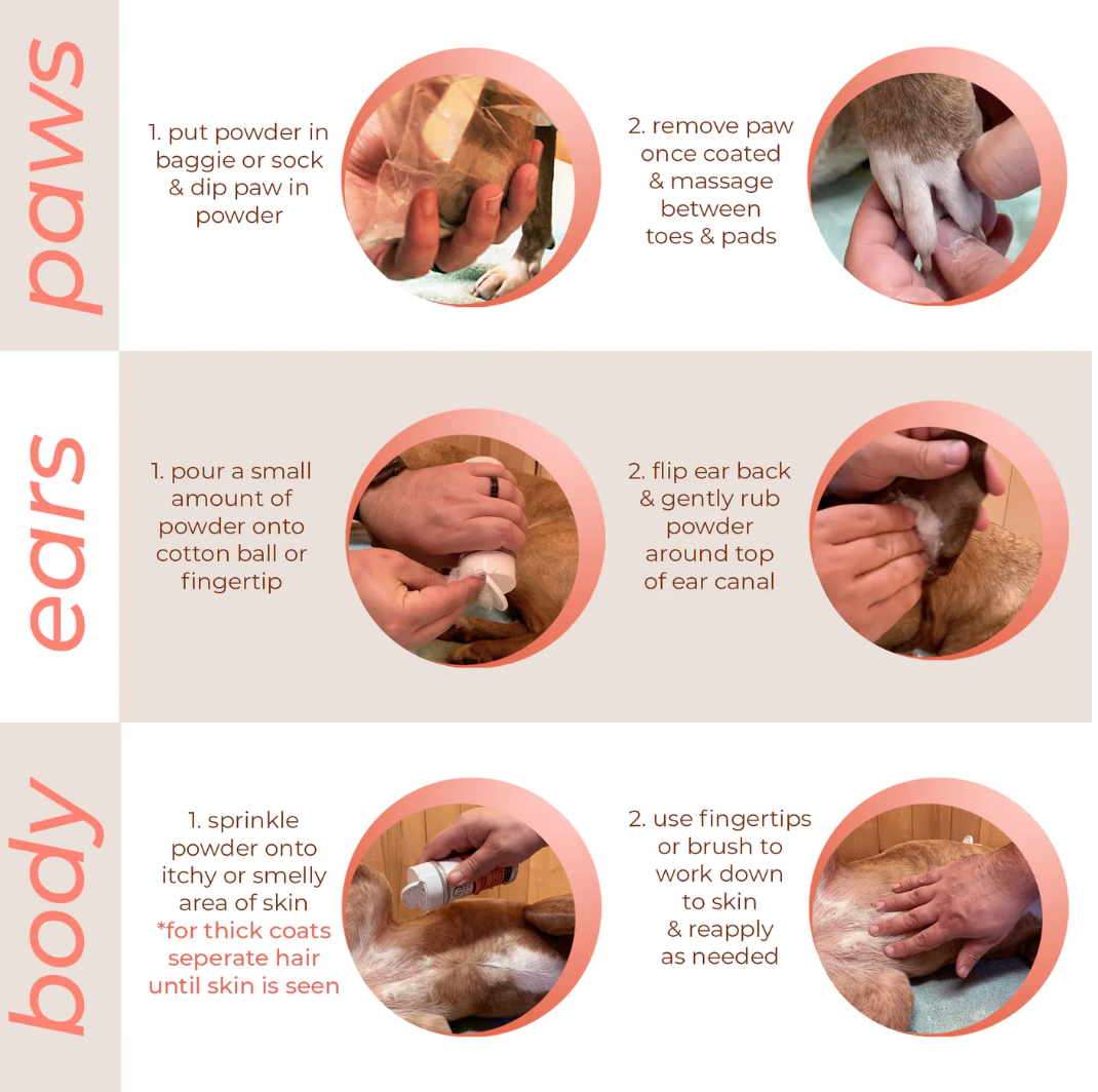 Coat Defense Daily Preventative Powder- Caine & Cat