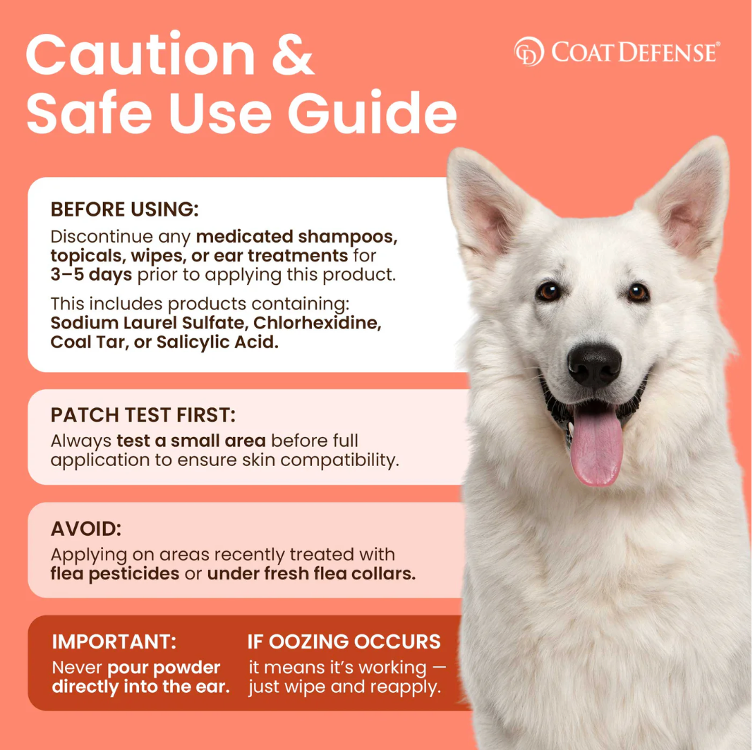 Coat Defense Daily Preventative Powder- Caine & Cat