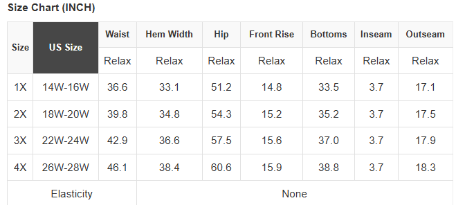 Plus Size Stripe Elastic Waist Ruffle Hem Shorts