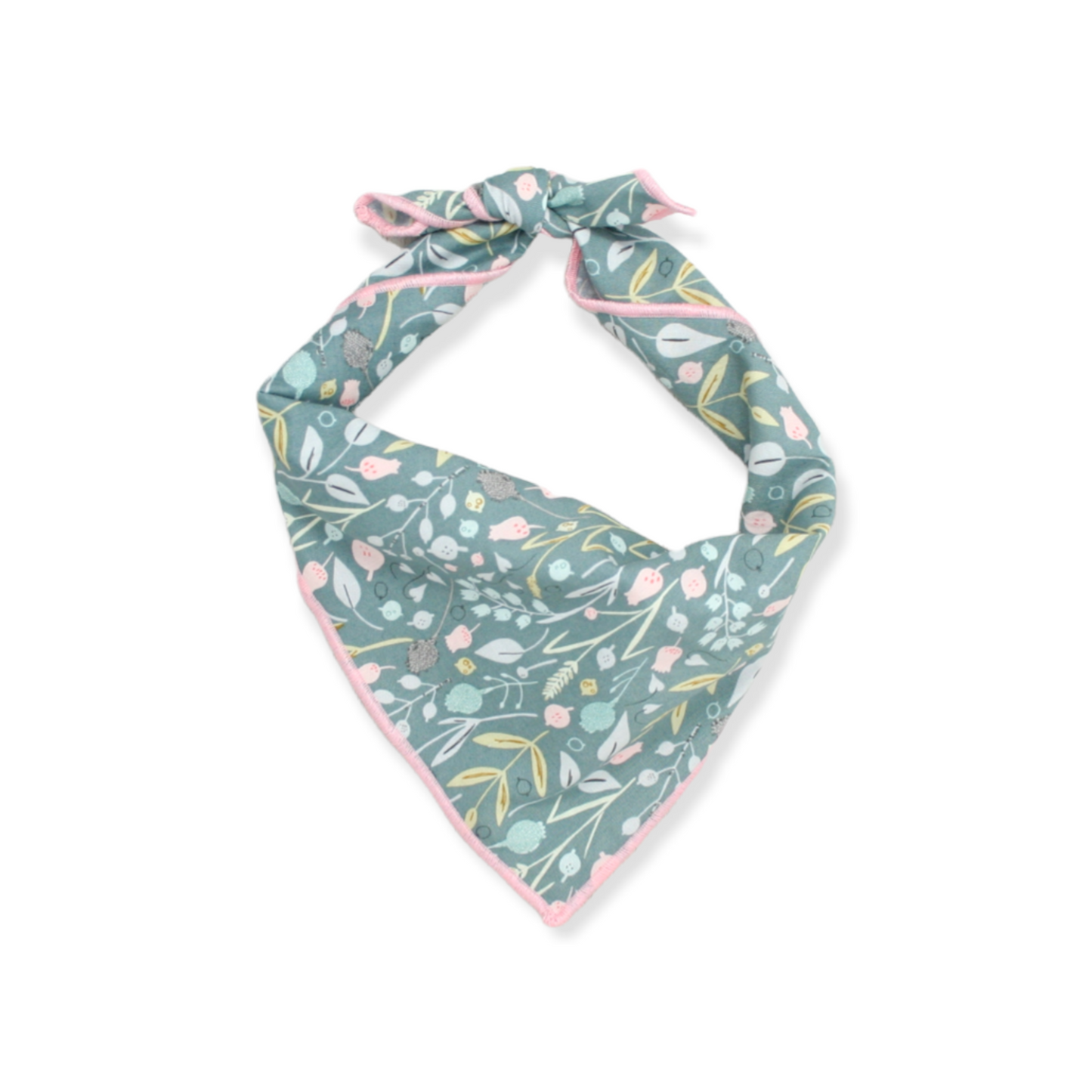 Teal Meadows Dog Bandana